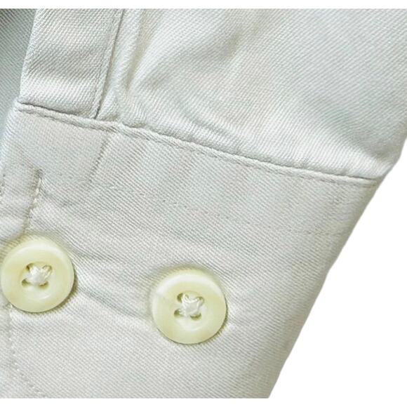 Joseph Abboud Men's Button Down Dress Shirt  Medium  Beige‎ - Picture 8 of 10